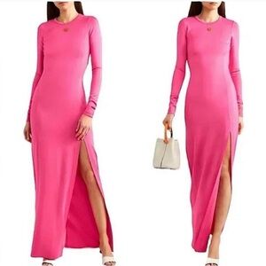 Elizabeth and James Vibrant Pink Maxi Dress